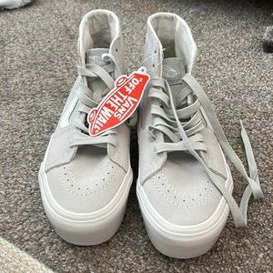 NWT platform vans